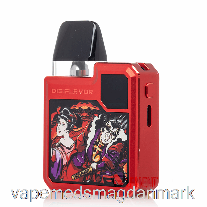 Vape Væskenørd Vape Digi Q Pod System Samurai Rød